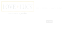 Tablet Screenshot of loveluckphotography.com